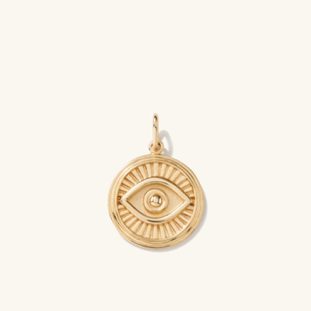 ISO Mejuri Courage Evil Eye Pendant